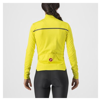 Castelli Sinergia 2 Langarmtrikot Women Fluo Yellow