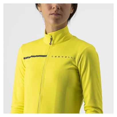 Castelli Sinergia 2 Women's Long Sleeve Jersey Fluorescent Yellow