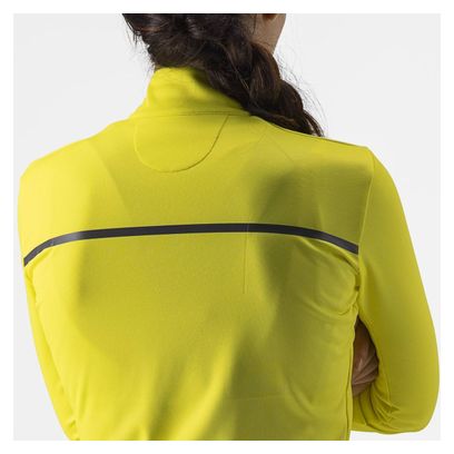 Castelli Sinergia 2 Women's Long Sleeve Jersey Fluorescent Yellow