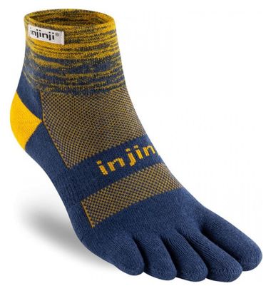 Chaussettes à orteils de running Trail Midweight Mini-Crew Coolmax unisexe