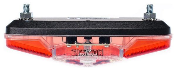 SIMSON feu arrière batterie Coast 80mm