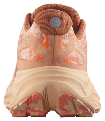 Chaussures de Running Salomon Aero Glide 2 Corail Femme
