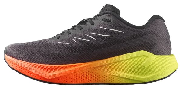 Salomon Aero Blaze 4 Gradient Laufschuhe Schwarz/Orange/Gelb für Herren