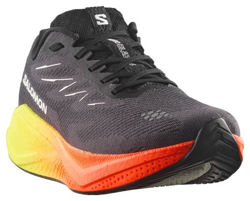 Salomon Aero Blaze 4 Gradient Laufschuhe Schwarz/Orange/Gelb für Herren