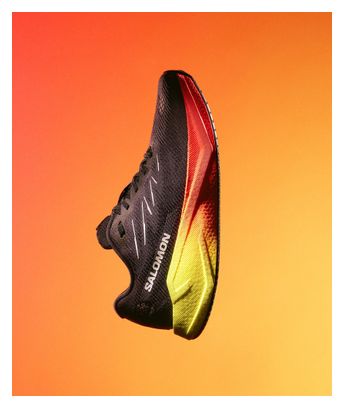 Salomon Aero Blaze 4 Gradient Laufschuhe Schwarz/Orange/Gelb für Herren