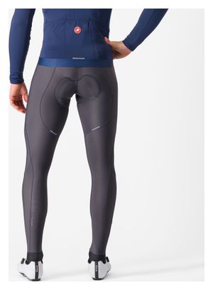 Castelli Espresso Grau Lange Trägerhose