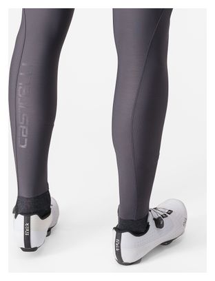 Castelli Espresso Grau Lange Trägerhose