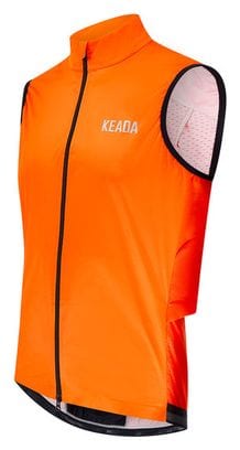 Gilet de Cyclisme Essentiel pour Femme - Orange