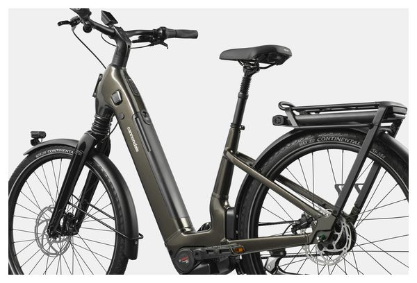 Vélo de Ville Électrique Cannondale Mavaro 2 Low Shimano Nexus 5V Courroie 600 Wh 27.5'' Marron