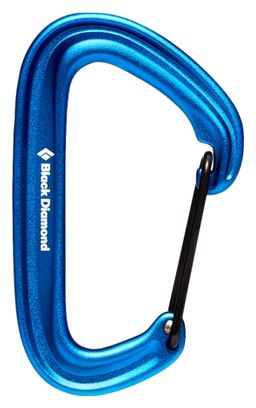 Black Diamond Litewire-Karabiner Blau