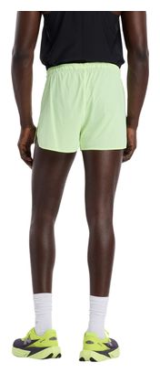 Pantalones cortos New Balance RC Ultra Light Printed 3in amarillos para hombre