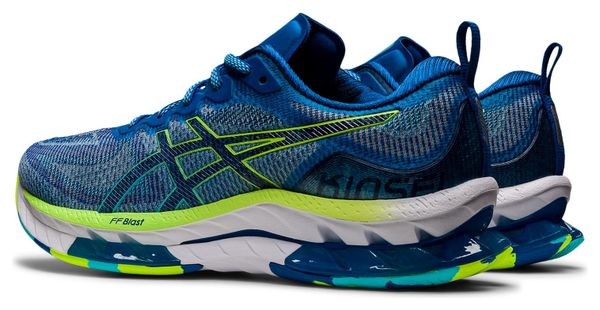 Chaussures de running Asics Gel Kinsei Blast LE Bleu Vert