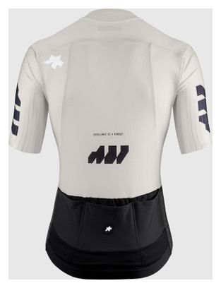 Maillot de manga corta Assos Equipe RS S11 «Something to say» gris para hombre