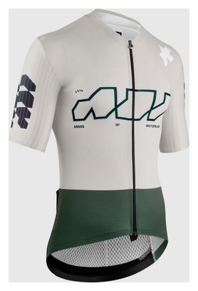 Maillot de manga corta Assos Equipe RS S11 «Something to say» gris para hombre