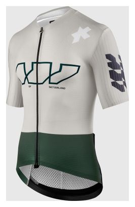 Maillot de manga corta Assos Equipe RS S11 «Something to say» gris para hombre