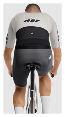 Maillot de manga corta Assos Equipe RS S11 «Something to say» gris para hombre