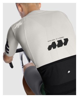 Maillot de manga corta Assos Equipe RS S11 «Something to say» gris para hombre