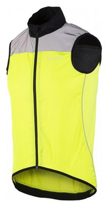 Wowow Poggio Reflective Sleeveless Jacket Neon Yellow