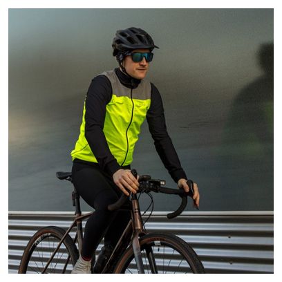 Veste Sans Manches Réfléchissante Wowow Poggio Jaune Fluo