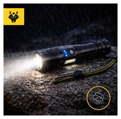 Lampe torche EXTRA200 - 2000 lumens - Batteries françaises / Rechargeable