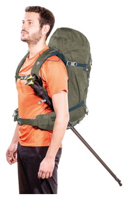 Ferrino Finisterre 48L Hiking Backpack, Green
