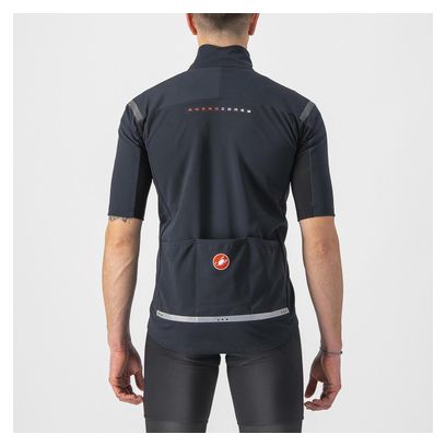 Gabba Castelli RoS 2 Kurzarmtrikot schwarz/schwarz reflex