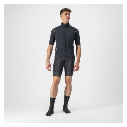 Gabba Castelli RoS 2 Kurzarmtrikot schwarz/schwarz reflex
