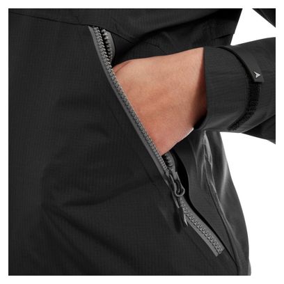 Chaqueta impermeable Altura Ridge Mujer Negra