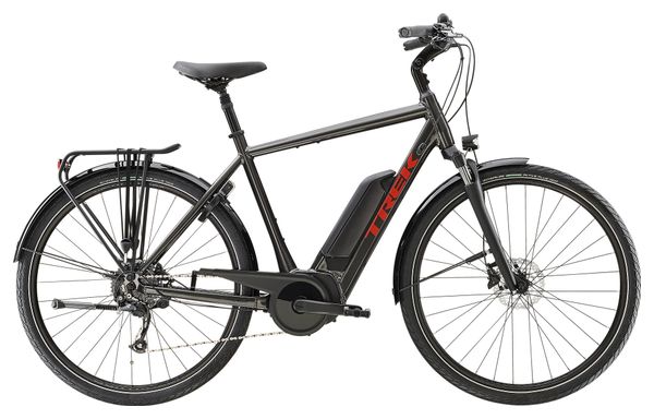 Vélo de Ville Électrique Trek Verve+ 2 Shimano Acera/Altus 9V 500 Wh Noir 2023