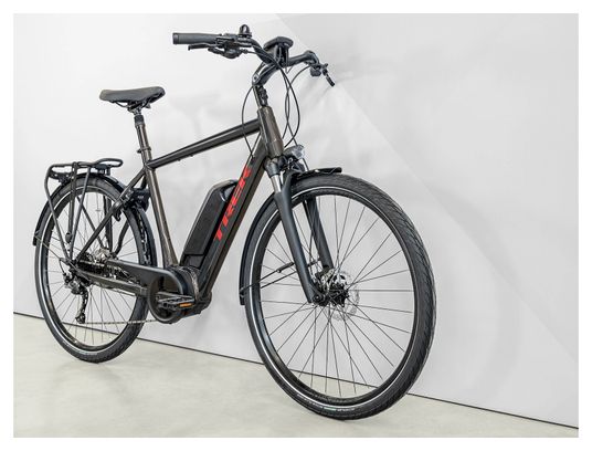 Vélo de Ville Électrique Trek Verve+ 2 Shimano Acera/Altus 9V 500 Wh Noir - Vélo d'Exposition