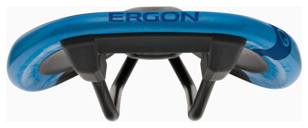 Selle ERGON SM Pro Homme Midsummer Blue noir/bleu