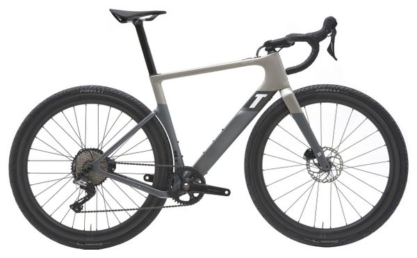 Prodotto ricondizionato - Bicicletta elettrica per ghiaia 3T Exploro RaceMax Boost Dropbar Shimano GRX 11V 250 Wh 700 mm Gris Satin 2022