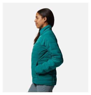 Daunenjacke Women Mountain Hardwear Stretchdown Grün