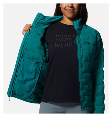 Women's Mountain Hardwear Stretchdown Jacket Green