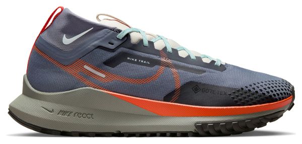 Nike React Pegasus Trail 4 GTX <strong>Trail</strong> Running Schuh Grau Orange