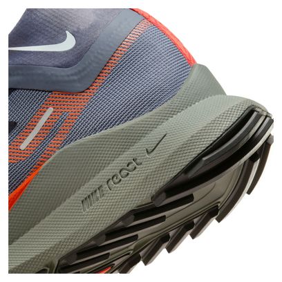 Chaussures de Trail Running Nike React Pegasus Trail 4 GTX Gris Orange