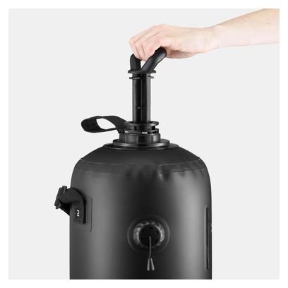 Douche solaire à pression Quechua 10L Noir