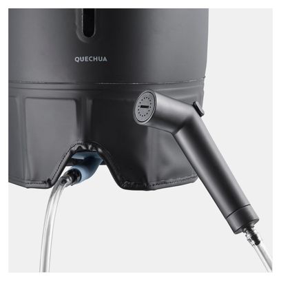 Douche solaire à pression Quechua 10L Noir