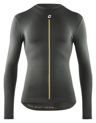 Baselayer Langarm Assos Spring Fall Layer P1 Grau