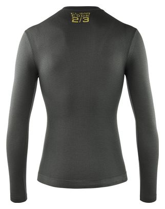 Baselayer Long Sleeve Assos Spring Fall Layer P1 Grey