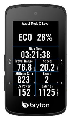 Compteur GPS Bryton Rider 750 SE - Produit Reconditionné