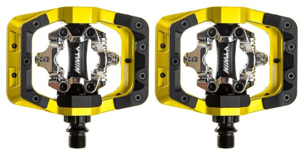 Pair of DMR V-Twin Pedals Yellow