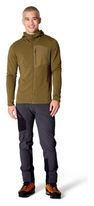 RAB Ascendor Light Hoody Pile Uomo Marrone