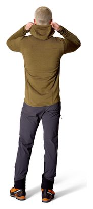 RAB Ascendor Light Hoody Pile Uomo Marrone