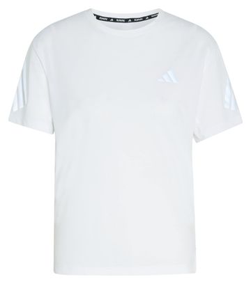 Maglia a maniche corte adidas adi365 Climacool bianca da donna