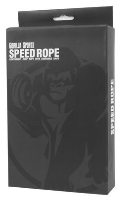 Gorilla Sports corde à sauter - Speed Rope