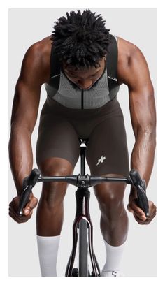 Cuissard Court à Bretelles Assos Mille GT S11 Marron Homme
