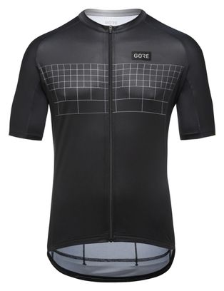 Gore Wear Grid Fade 2.0 Short Sleeve Jersey Zwart/Grijs