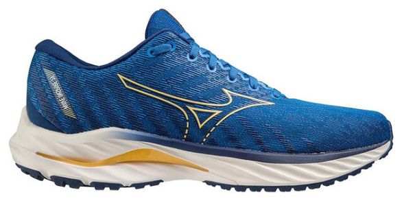 Hardloopschoenen Mizuno Wave Inspire 19 Blauw Geel