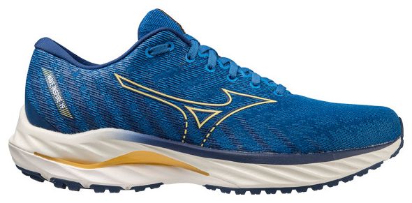 Chaussures de Running Mizuno Wave Inspire 19 Bleu Jaune